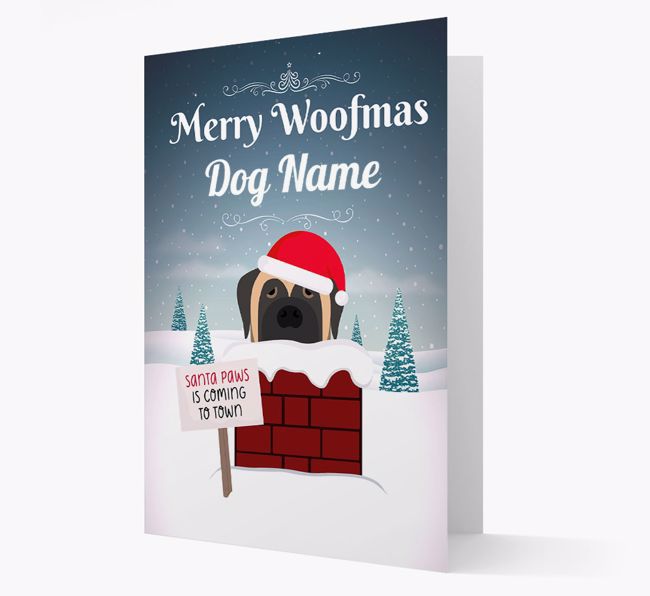 Merry Woofmas: Personalized {breedFullName} Christmas Card